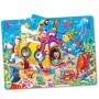 Primul meu mare puzzle de podea Prietenii oceanului 12 piese 60.96x45.72 cm asamblat
